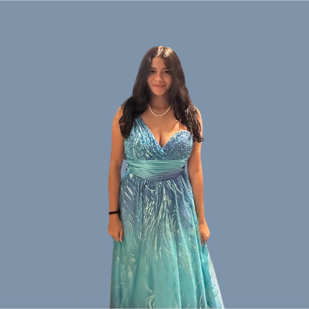 Vintage Y2K blue dress